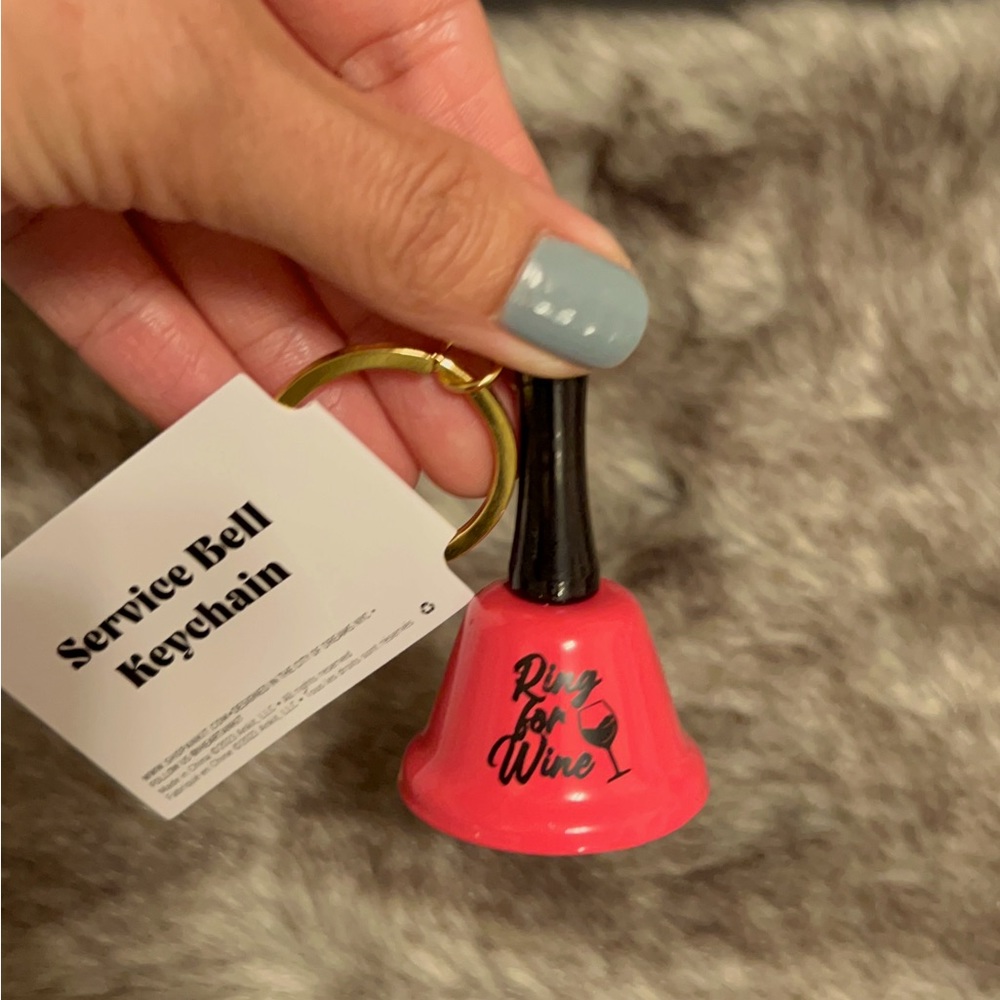 NWT Ring for Wine Service Bell (Hot Barbie Pink)